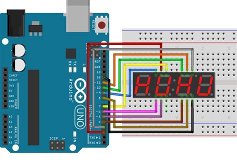 Programming Digit Segment Led Display Arduino Project Hub