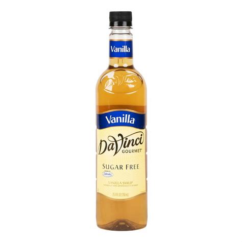 DaVinci Gourmet French Vanilla Syrup Sugar Free 750 Ml