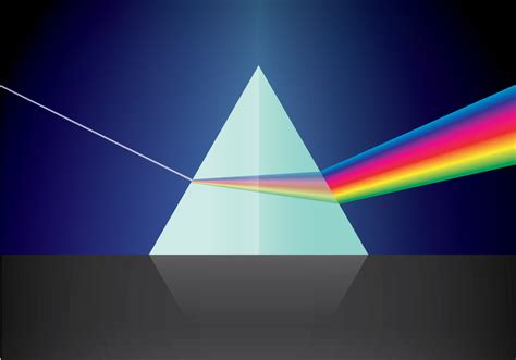 Triangular Prism And Light 143687 Vector Art At Vecteezy