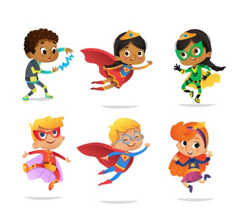 Images Of Kid Super Hero Clip Art