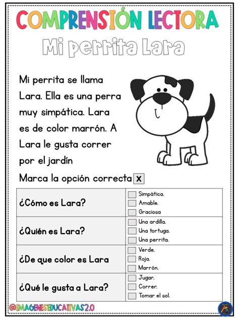 Mini Lecturitas De ComprensiÓn Para Infantil Imagenes Educativas