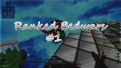 Dominating In Ranked Bedwars And Getting Carried Ranked Bedwars 1