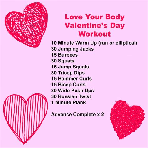 Valentines Day Workout Valentines Workout Beach Body Challenge Workout