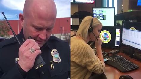 Police Officer Makes Emotional Final Radio Call