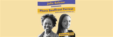 Running Against The Machine A Discussion With Julia Salazar And Phara Souffrant Forrest