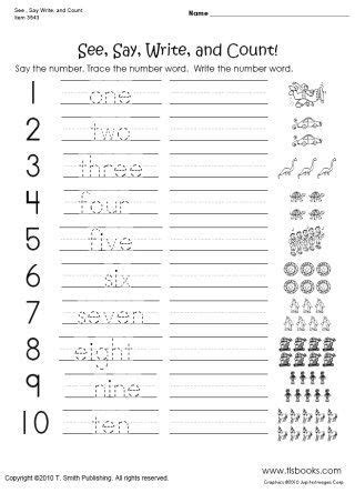 Writing Numbers In Words Worksheets in 2020 | Number words worksheets