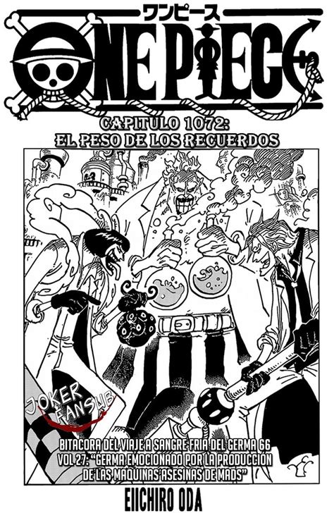 One Piece 1072 Spoilers Página 7 Naruto Uchiha