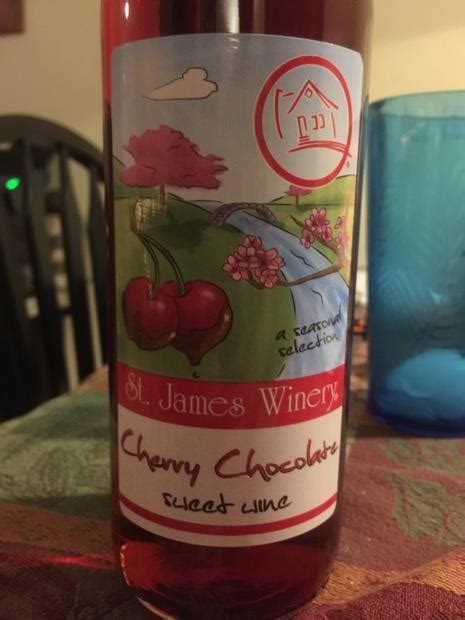 Nv St James Winery Cherry Chocolate Usa Missouri Cellartracker