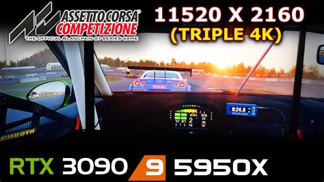 Assetto Corsa Competizione X Triple K Monitor Setup Rtx X Youtube