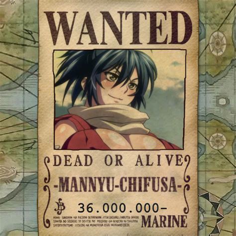 Anime Wanted Posters Characters