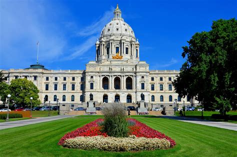 Minnesota State Capitol Building In Saint Paul Minnesota Encircle Photos