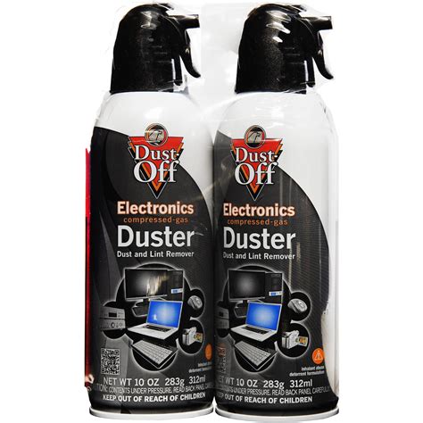Buy Dust Off 10 Oz Electronics Compressed Gas Duster2 Pack Online At