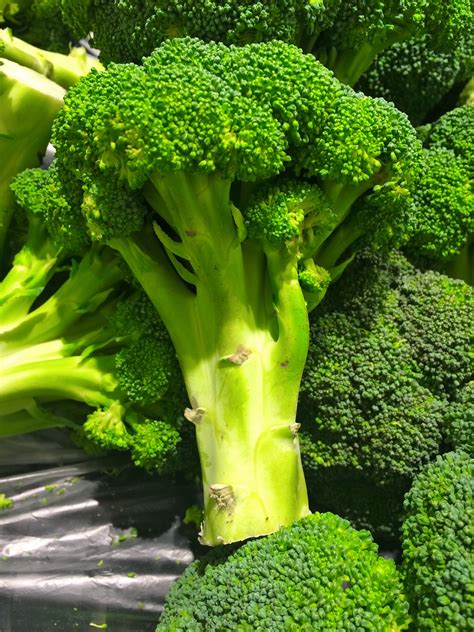 Gambar Makanan Hijau Menghasilkan Sayur Mayur Jepang Brokoli