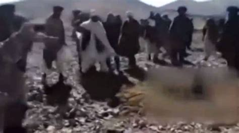 Horrific Video Shows Woman Stoned To Death For Having Pre Marital Sex