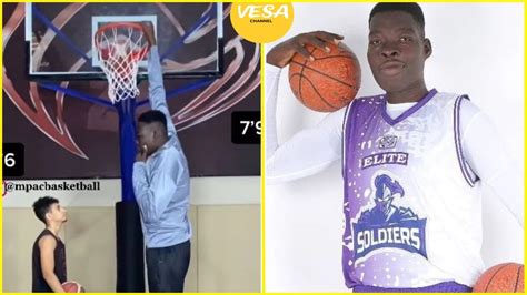 Meet The 7 Foot 9 Basketball Enigma Abiodun Adegoke Win Big Sports
