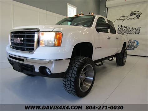 2009 Gmc Sierra 2500 Hd Crew Cab Short Bed Lifted 4x4 Pick Up Sold