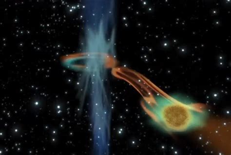 Astronomers Watch As A Black Hole Feeds On A Low Mass Object