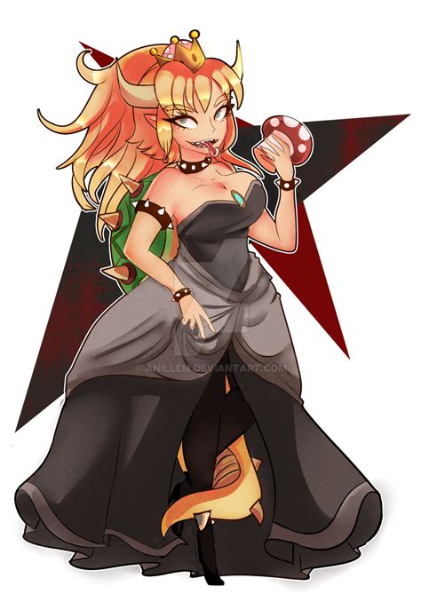 Bowsette By Anillem On Deviantart