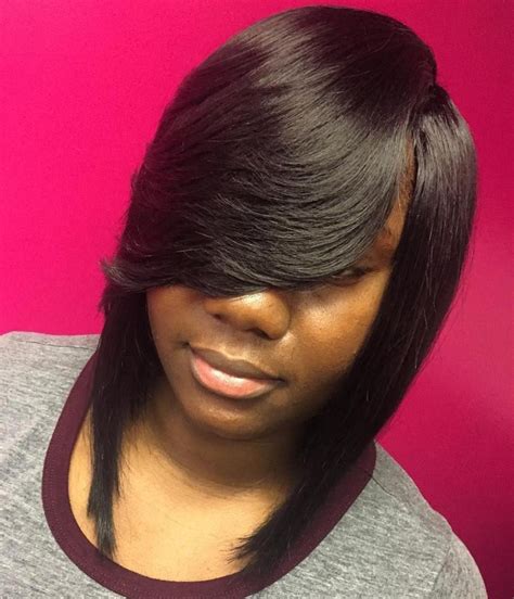 Hair weave is a type of hair extensions that blends with your own tresses. 20 Stunning Ways to Rock a Sew In Bob | Medium bob ...
