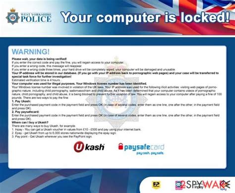 Remove Your Computer Has Been Locked Sep 2017 Update Simple Removal