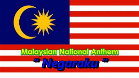 Lagu Kebangsaan Malaysia Sejarah Lagu Kebangsaan Malaysia