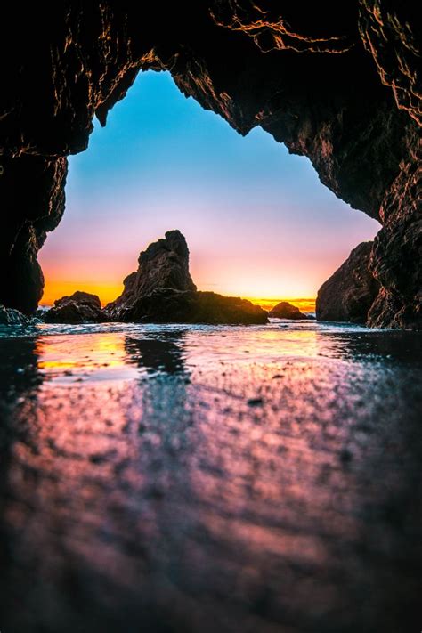 Tidal Caves Iphone Wallpaper Idrop News Nature Photography Photo