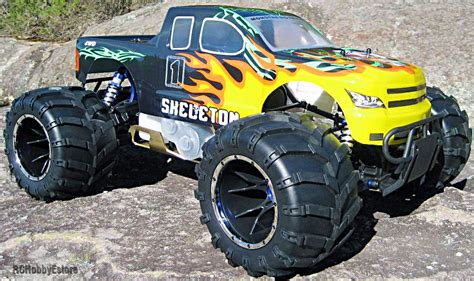 Gas Powered Remote Control Monster Trucks Trucks