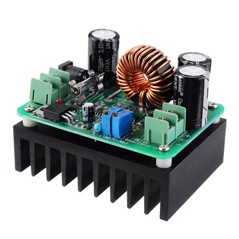 Dc Dc 10 60v To 12 80v 600w 10a Boost Converter Step Up Voltage