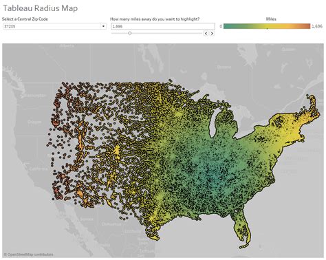 Tableau Zip Code Map Draw A Topographic Map