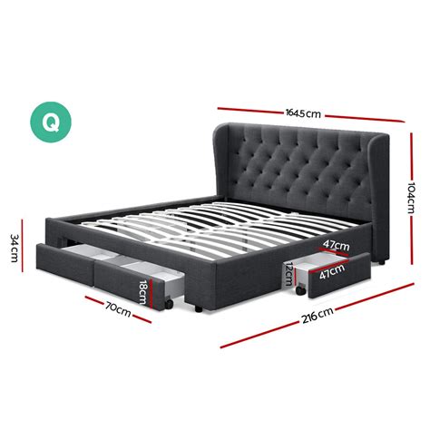 It's wise conserve your budget when purchasing a new bed so that there is also money remaining to. Artiss Queen Size Bed Frame Base Mattress With Storage ...