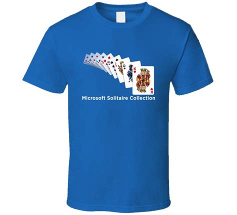 Microsoft Solitaire Collection 30th Anniversary Card Game T Shirt