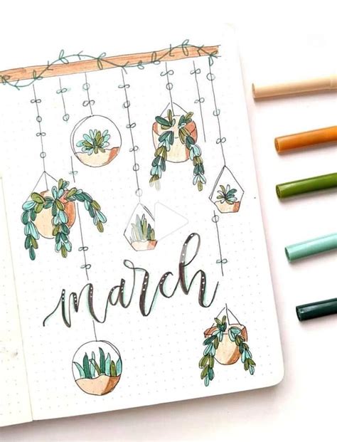 March Bujo March Bullet Journal Bullet Journal Banner Bullet