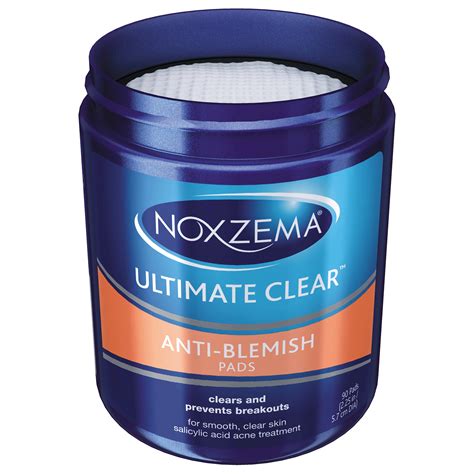 Noxzema Ultimate Clear Anti Blemish Pads Shop Facial Cleansers