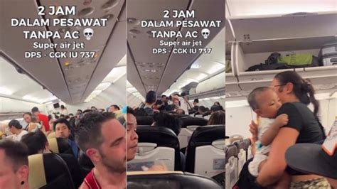Heboh Pesawat Komersil Terbang Dari Bali Ke Jakarta Dengan Ac Mati