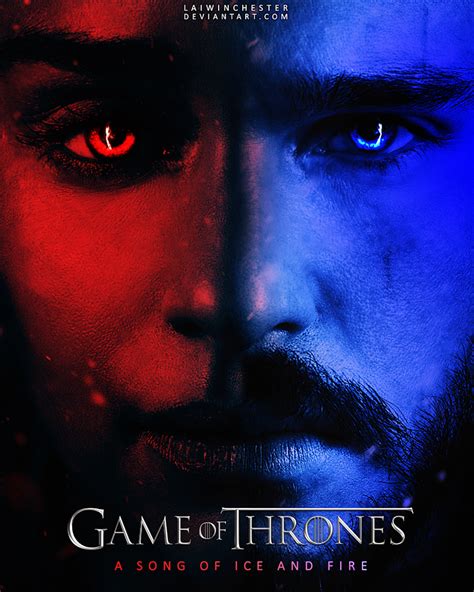 Game Of Thrones A Song Of Ice And Fire Poster By Laiwinchester On