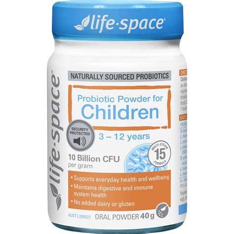 Life Space Probiotic Powder For Children 40g Woolworths