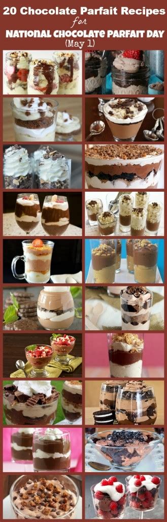 20 Delicious Chocolate Parfait Recipes For National Chocolate Parfait