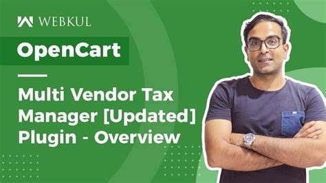 Opencart Multi Vendor Tax Manager Plugin Updated Overview Youtube