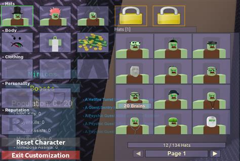 Customization Noobs Vs Zombies Tycoon 2 Wiki Fandom