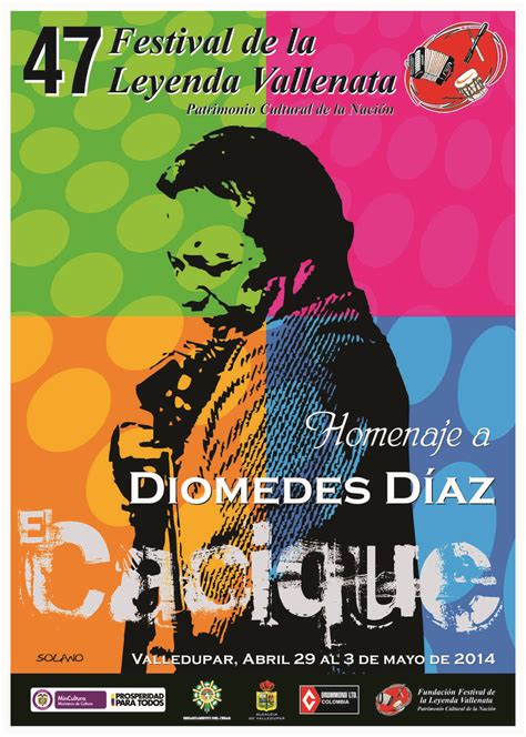 Fundación Presentó Afiche Oficial Del Festival En Homenaje A Diomedes
