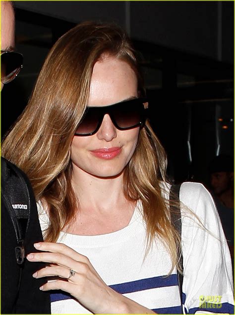 Kate Bosworth And Michael Polish Hold Hands After Lax Landing Photo