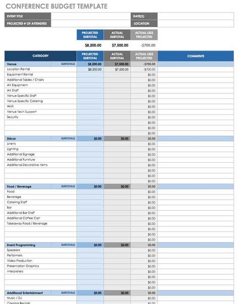 Choose shots and communicate with camera crew. 21 Free Event Planning Templates | Smartsheet