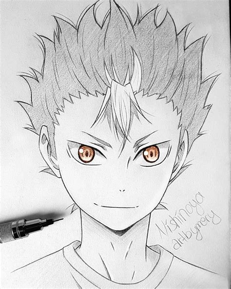 ~ Nishinoya ⚡ By Artbymery Visit Our Website For More Anime