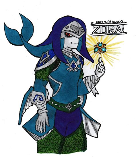 Zora Warrior By A Lonely Drawing On Deviantart