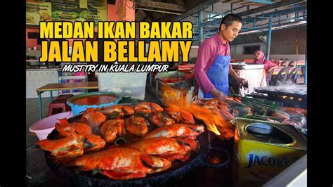 All reviews ikan bakar seafood prawns rice fries table number considered cheap jenahak nestum queue there are quite a number of restaurants here but the most famous one is parameswara. Medan Ikan Bakar Bellamy - YouTube