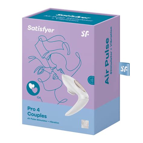 Soft Love Stimulateur Pour Couple Avec Ondes Satisfyer Pro 4 Couples