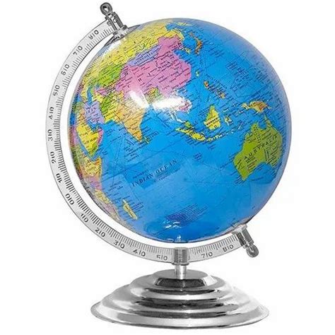 Blue Geokraft 10 Inch Educational Political World Globe At Rs 350 In Delhi