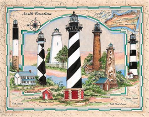 North Carolina Lighthouses Donna Elias
