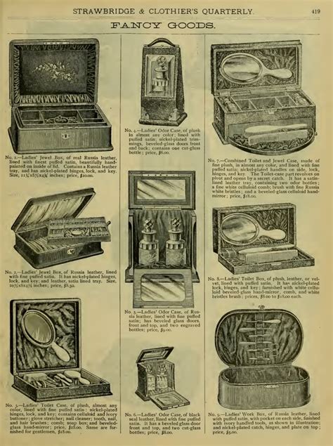 1800s Makeup Products