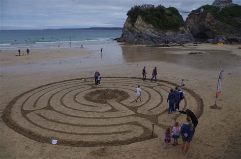 Beach Labyrinth Artist Seeking Seaside Churches in Devon - Diocese of